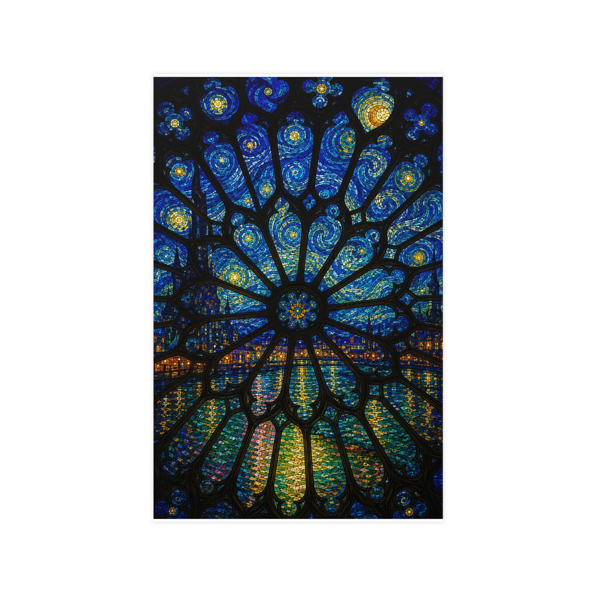 Rose Window — rose window, 11x17 in print