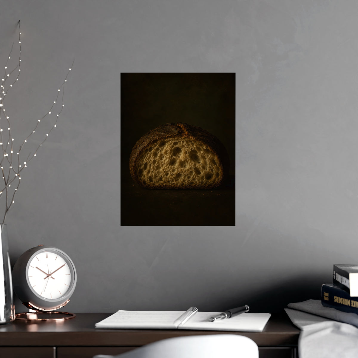 Cut Open — cut open, shown framed on a wall