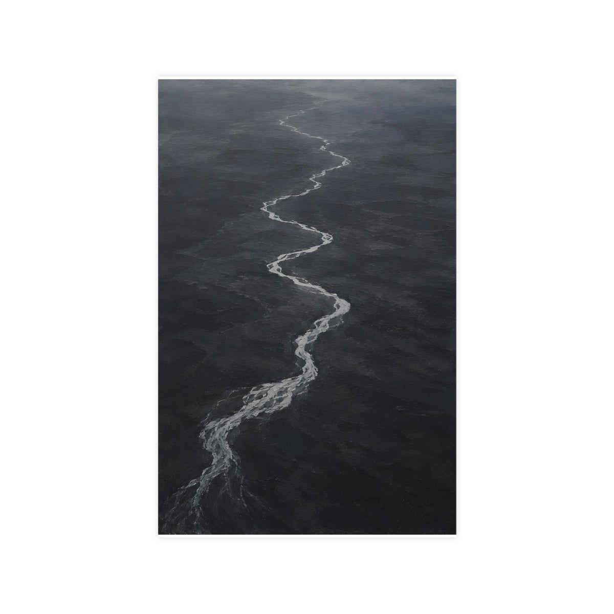 River, from High Above — river, from high above, 11x17 in print