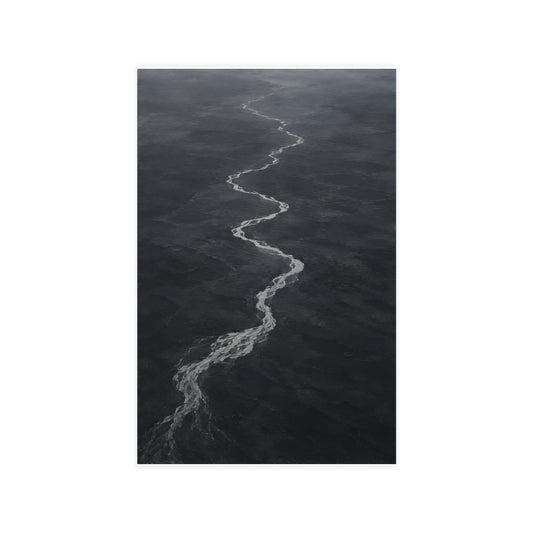 River, from High Above — river, from high above, 11x17 in print