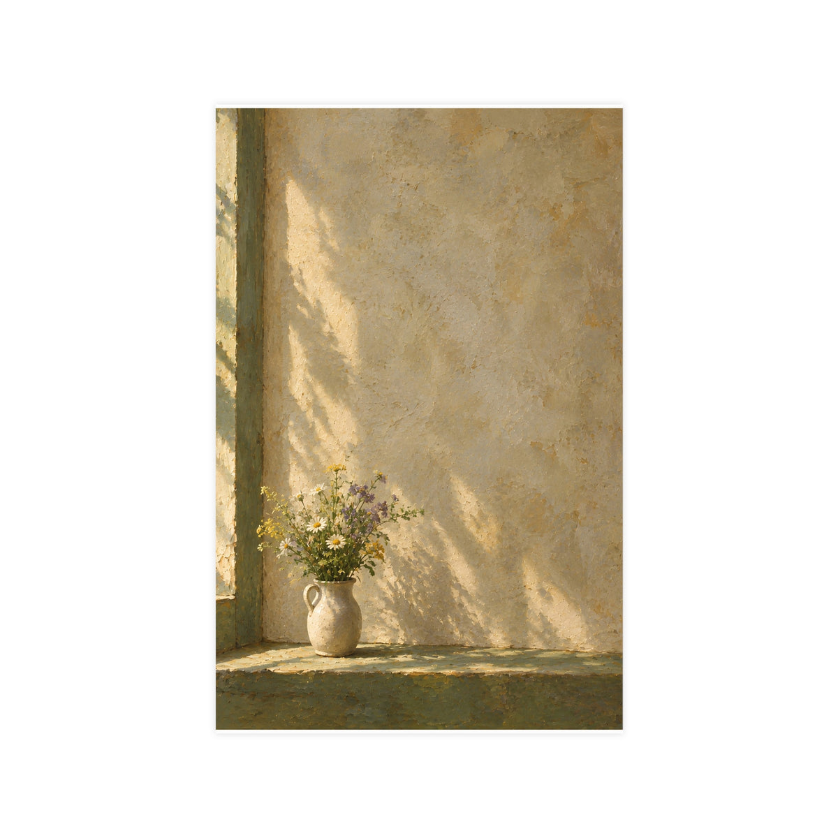 Wildflowers in a Milk Jug — wildflowers in a milk jug, 11x17 in print