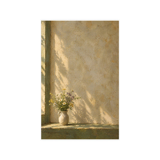 Wildflowers in a Milk Jug — wildflowers in a milk jug, 11x17 in print
