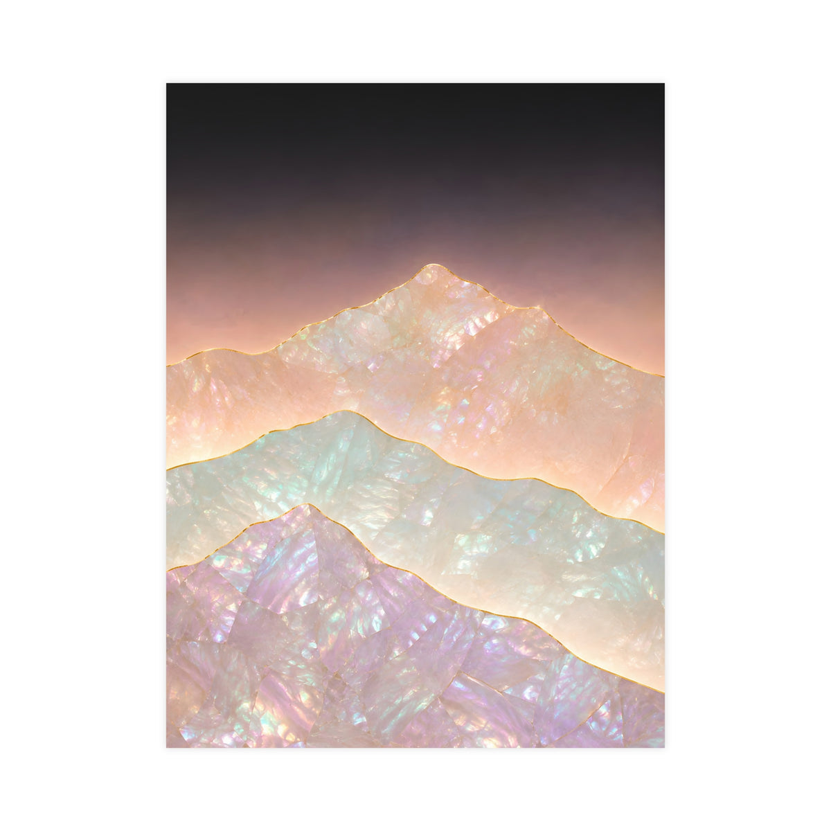 Mountains, Far Off — mountains, far off, 18x24 in print