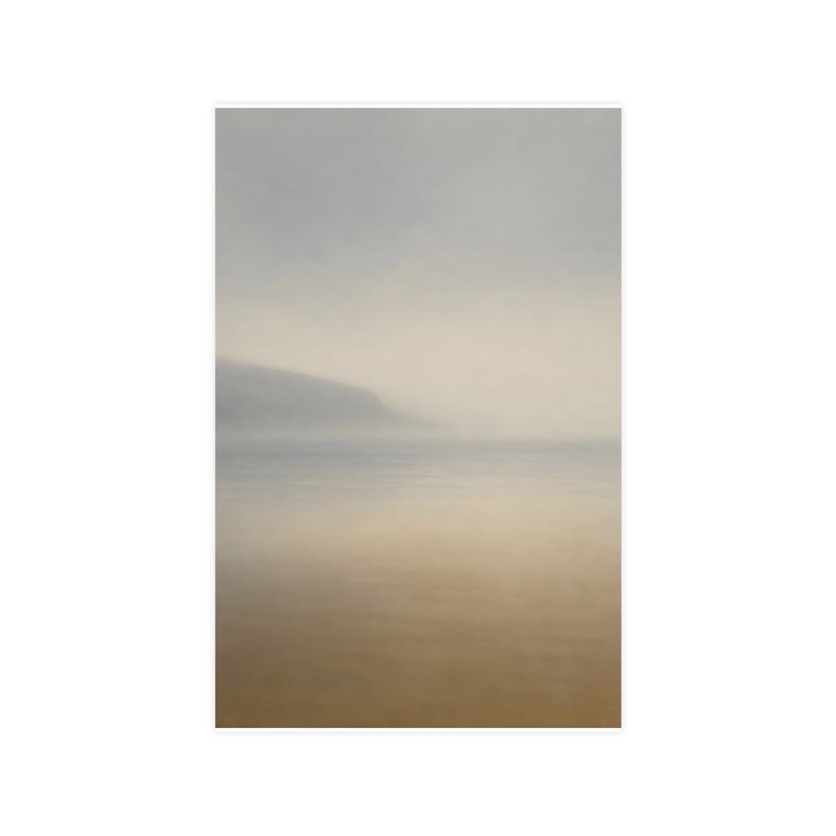 Headland in Mist — headland in mist, 11x17 in print