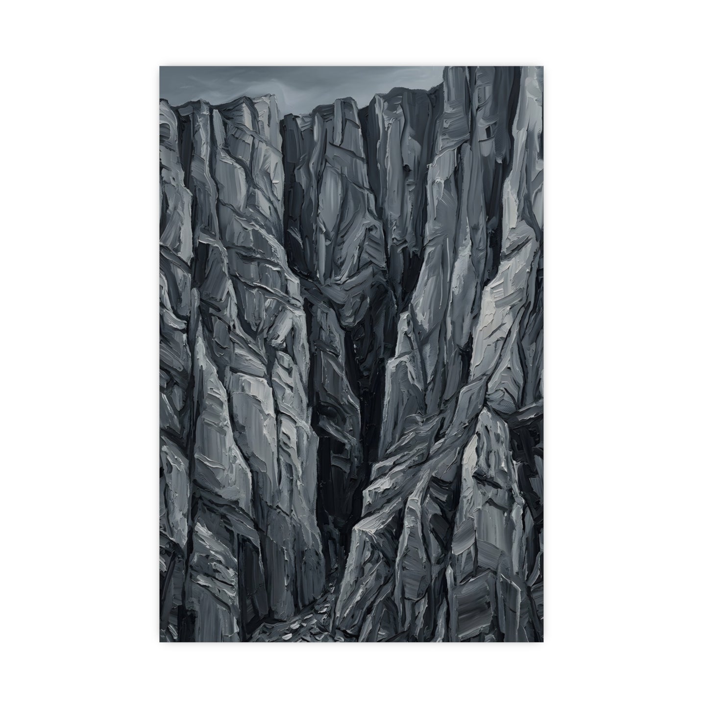 Sea Cliffs | Landscape Print | Mountain Wall Art