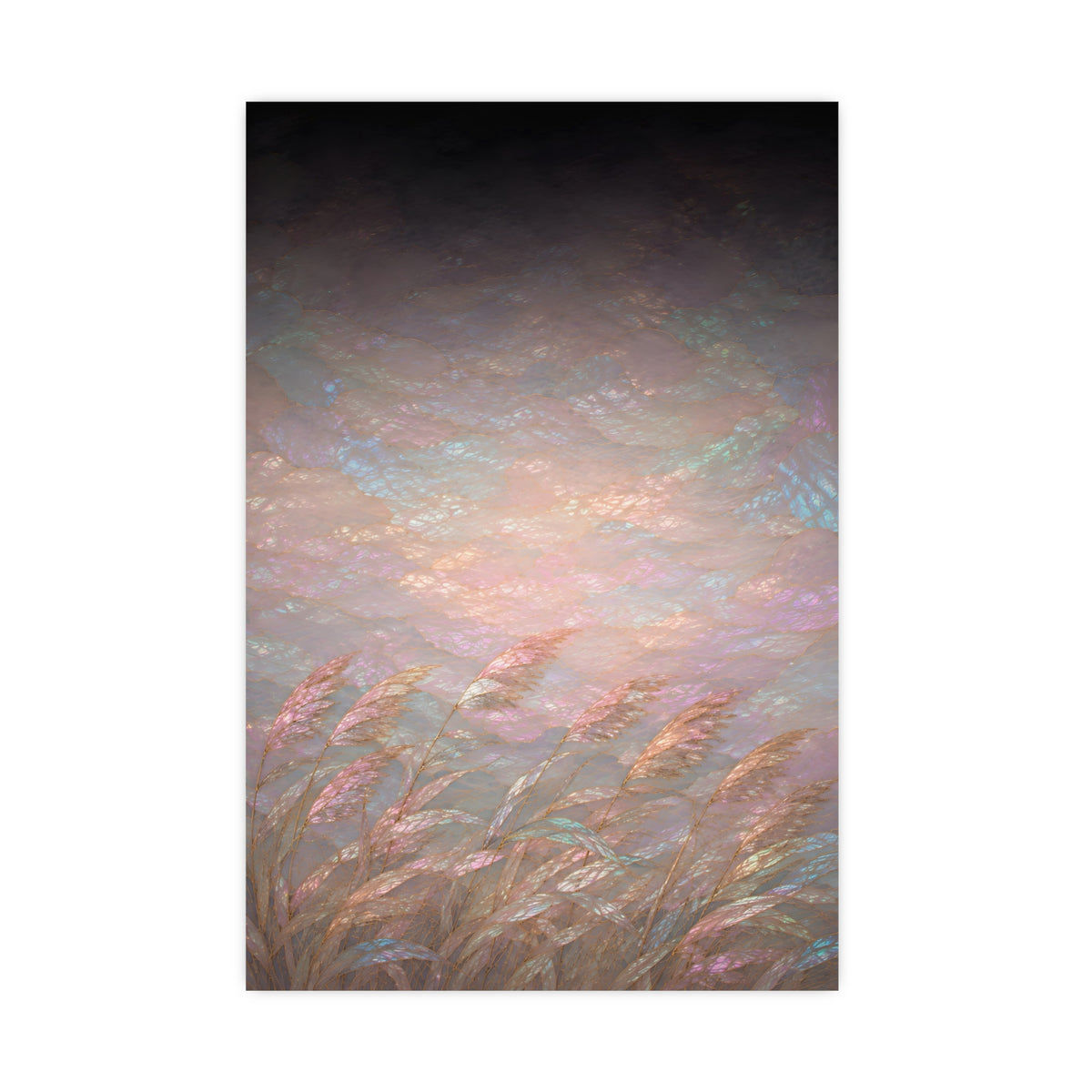 Reeds and Wind — reeds and wind, 16x24 in print