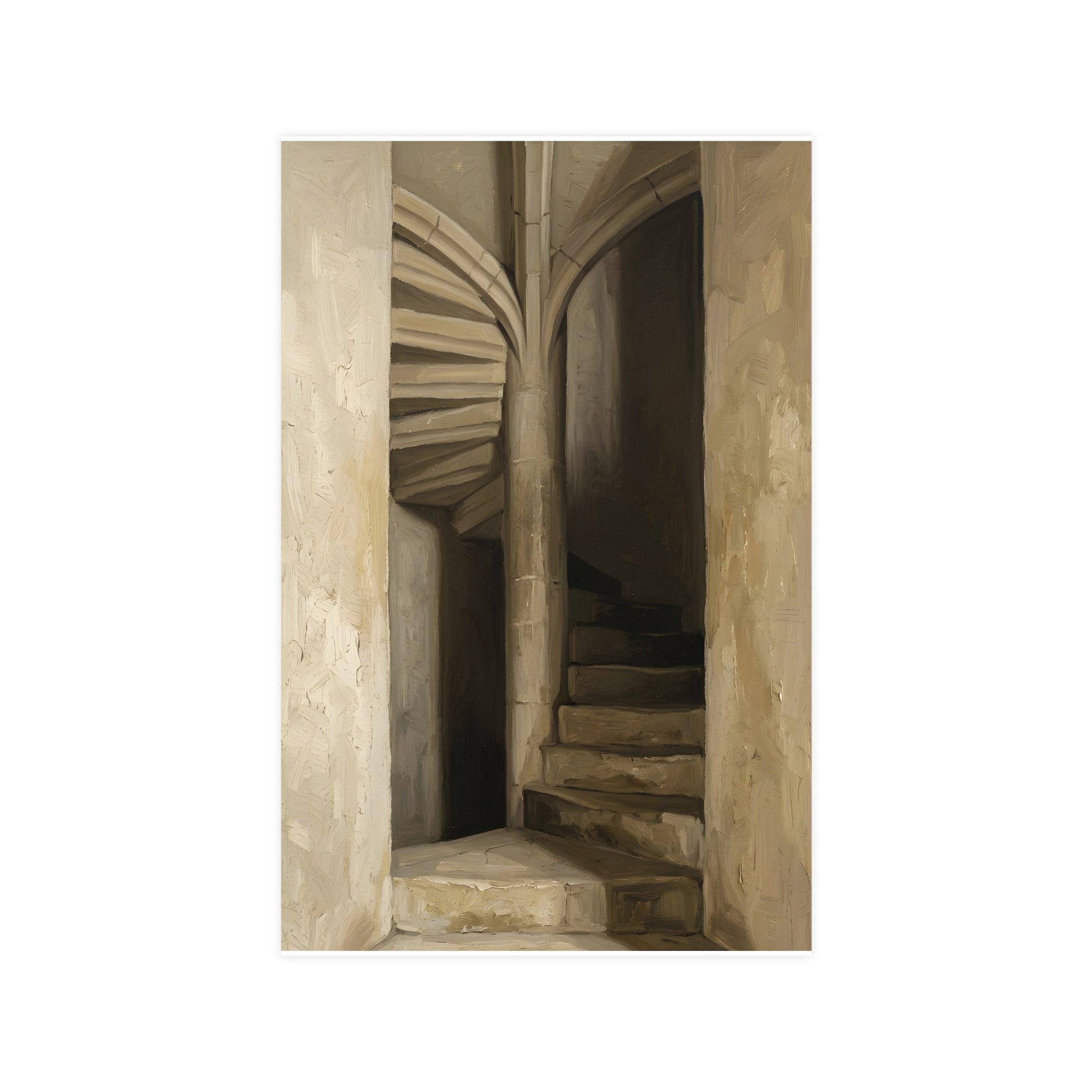 Stone Stair — stone stair, 11x17 in print