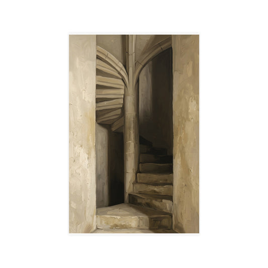 Stone Stair — stone stair, 11x17 in print