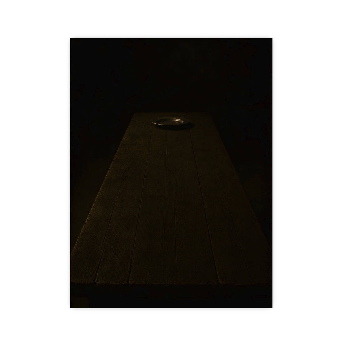 The Far End of the Table — the far end of the table, 12x16 in print