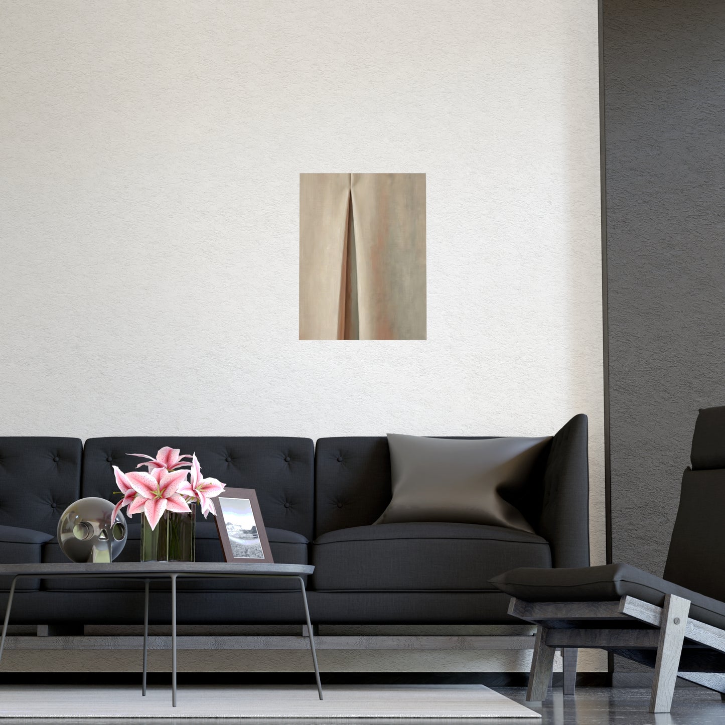 One Pleat | Textile Study Print | Wall Art