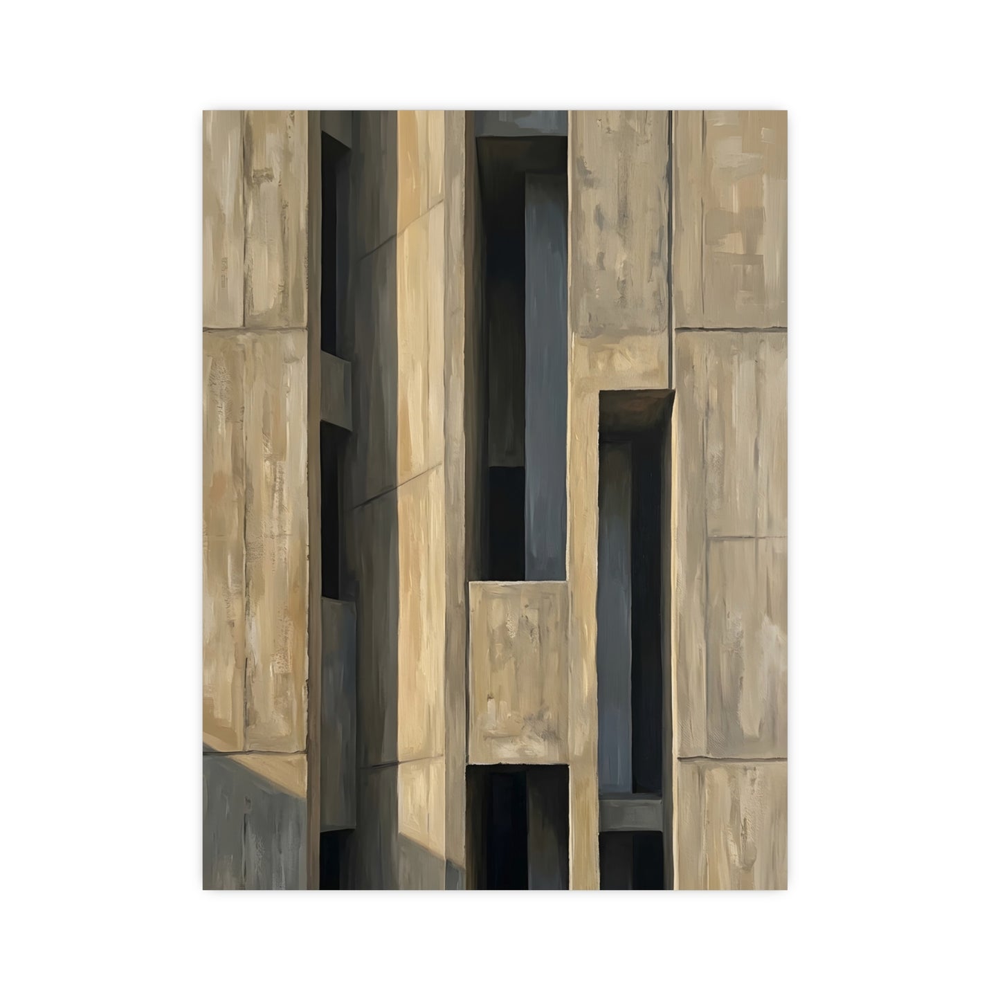 Facade at Dusk — facade at dusk, 16x24 in print