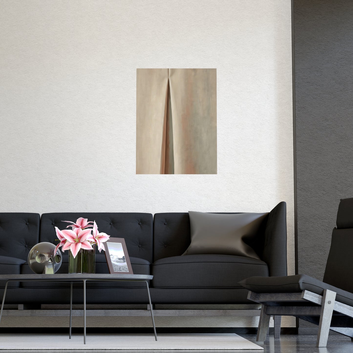 One Pleat | Textile Study Print | Wall Art