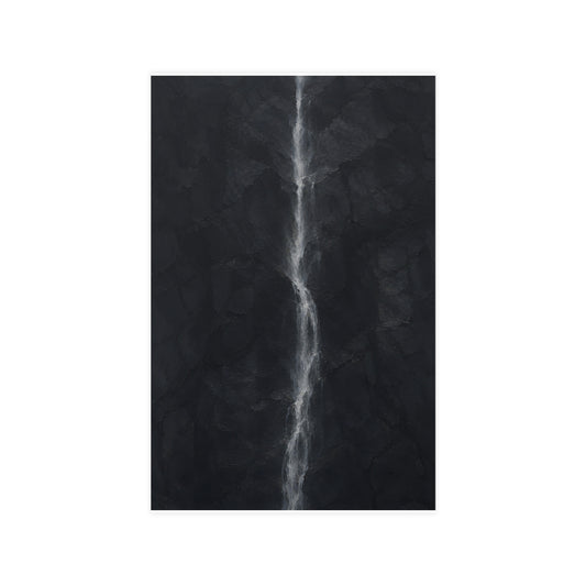 A White Thread — a white thread, 11x17 in print