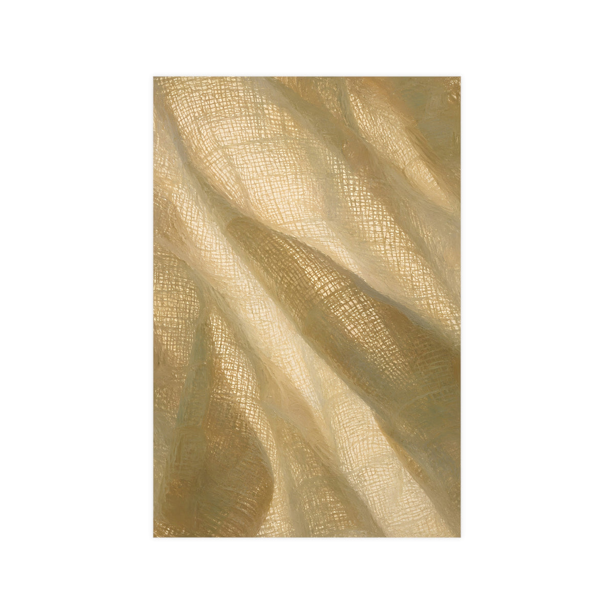Gauze, Backlit — gauze, backlit, 12x18 in print