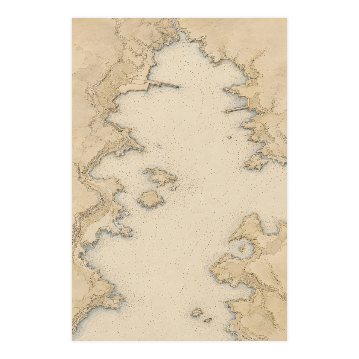 Harbour Soundings — harbour soundings, 24x36 in print
