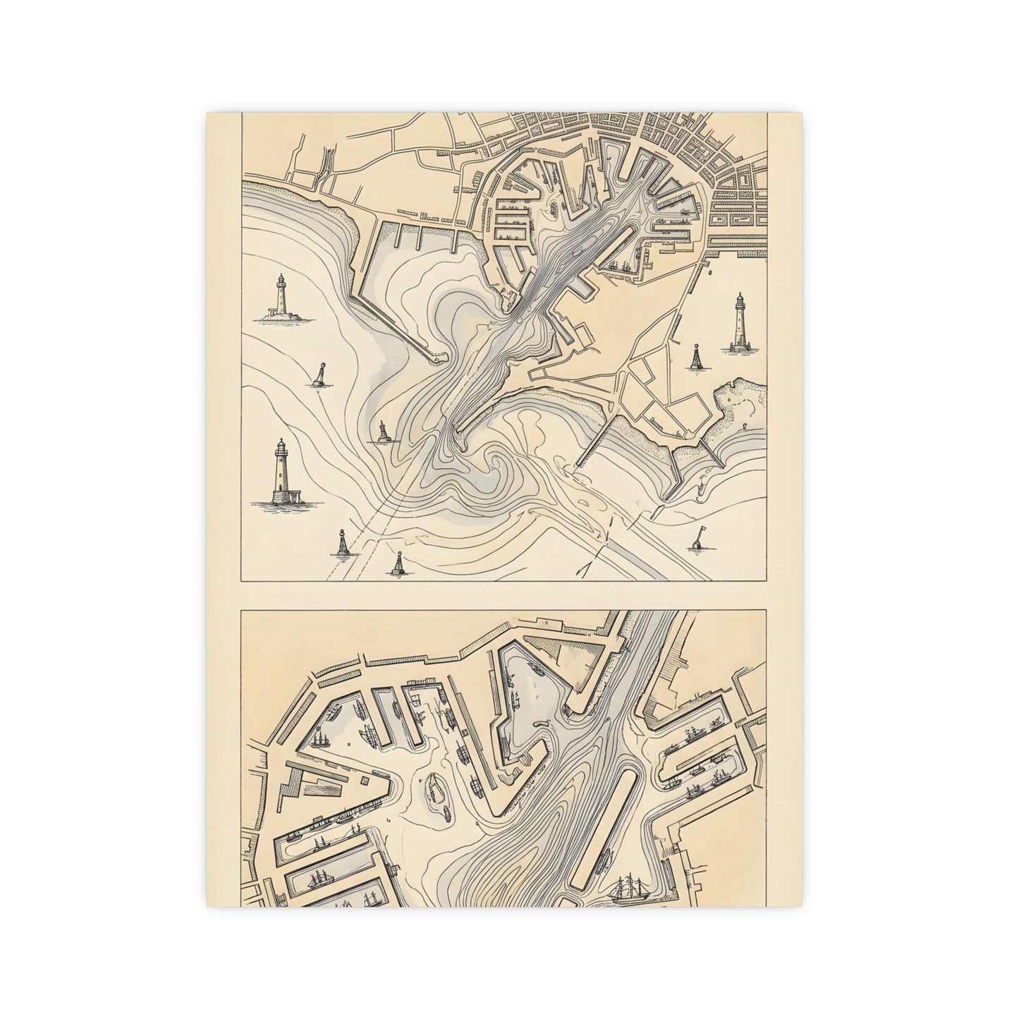 Harbour Soundings — harbour soundings, 16x24 in print