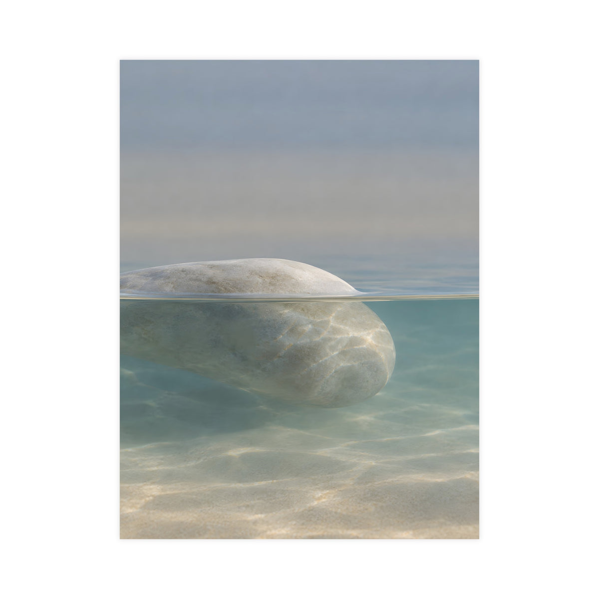 Half Under — half under, 18x24 in print