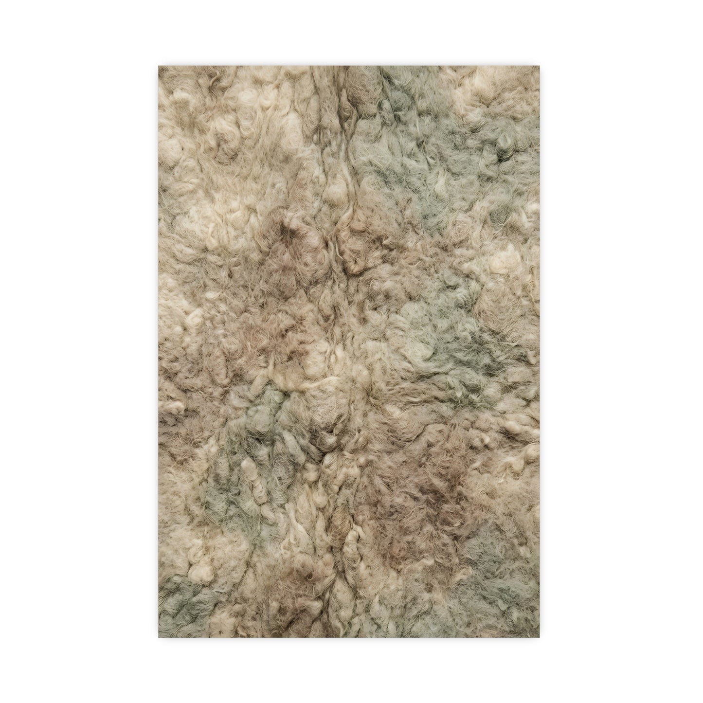 Felted Wool | Textile Study Print | Wall Art