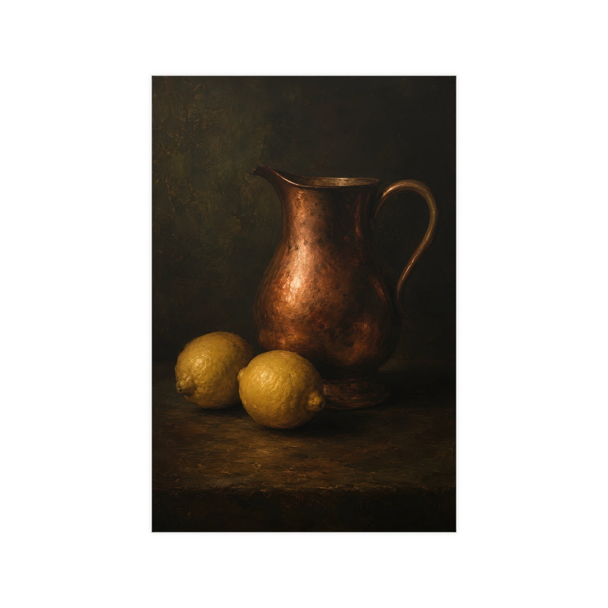 Copper and Lemons — copper and lemons, 12x18 in print