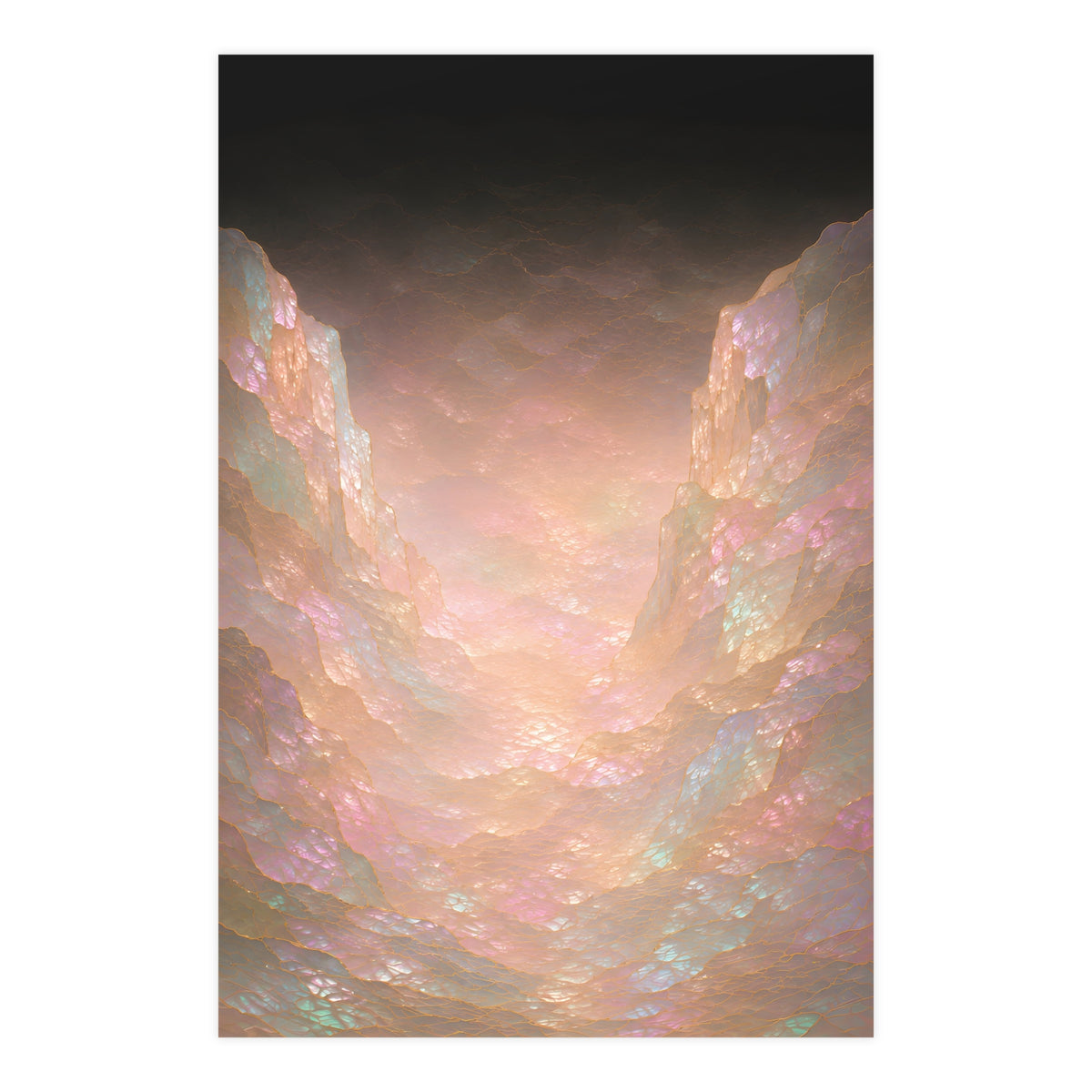 The Gap Between — the gap between, 24x36 in print