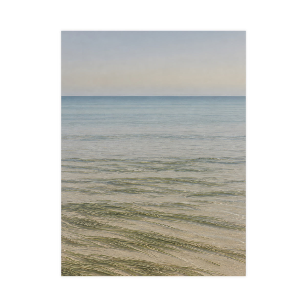 Combed by the Tide — combed by the tide, 18x24 in print
