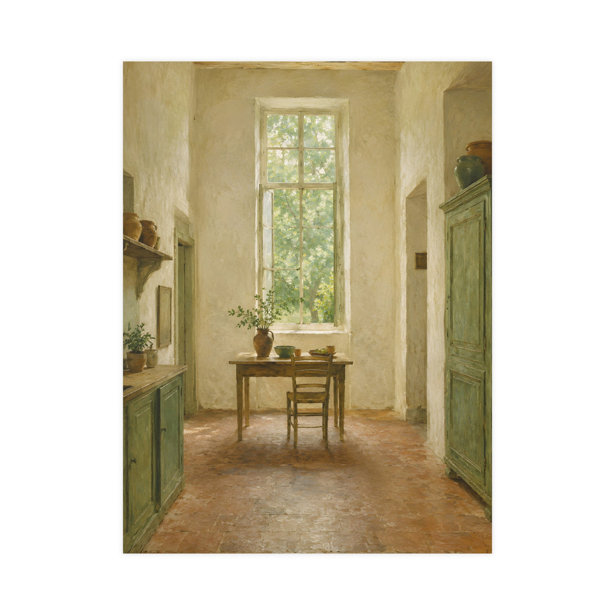 The Table from Across — the table from across, 18x24 in print