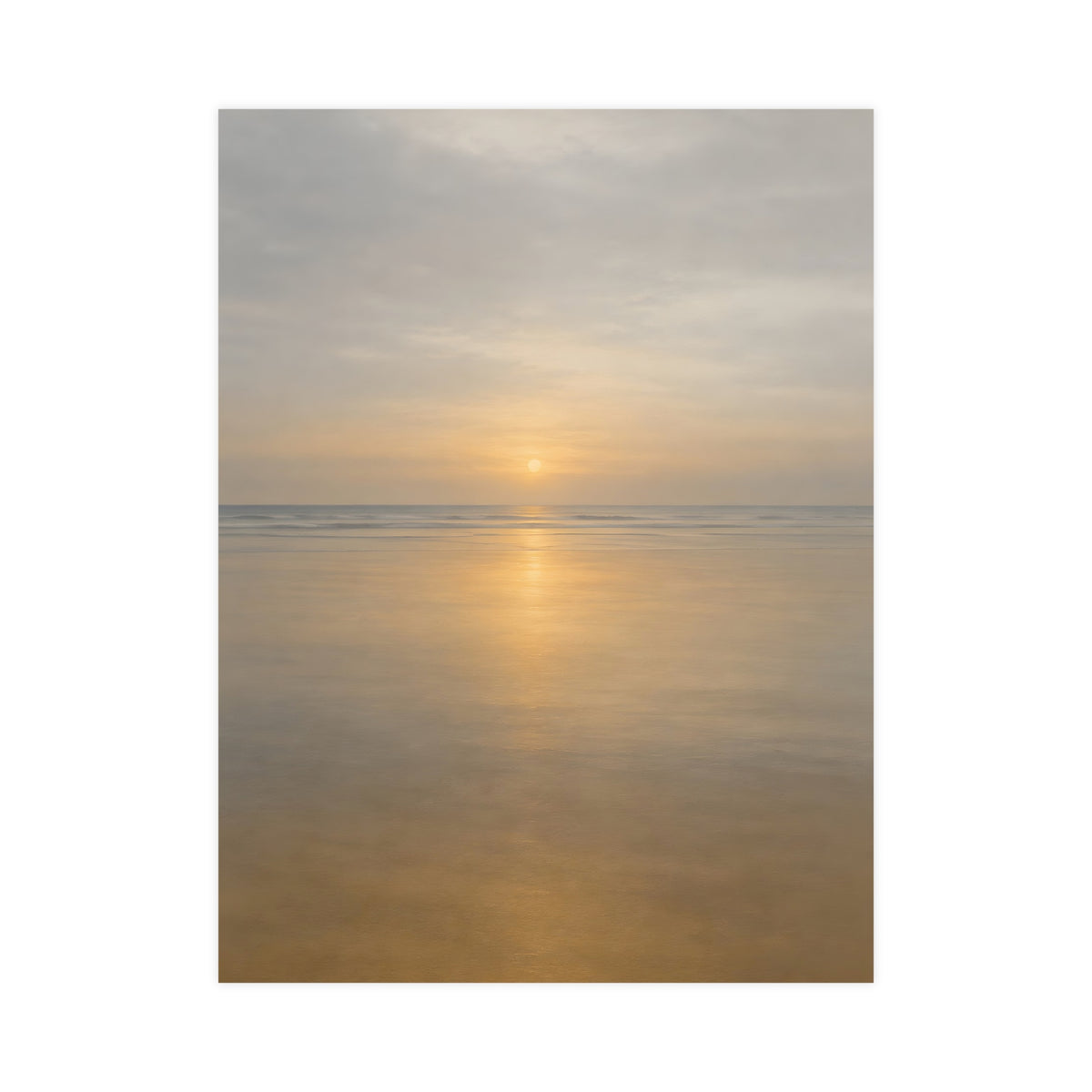 Wet Sand — wet sand, 18x24 in print