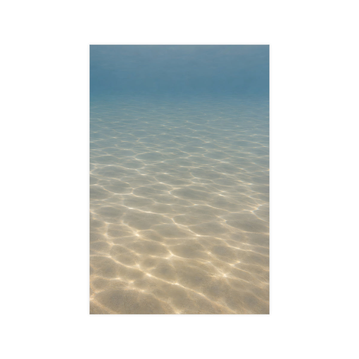 Light on the Bottom — light on the bottom, 12x18 in print
