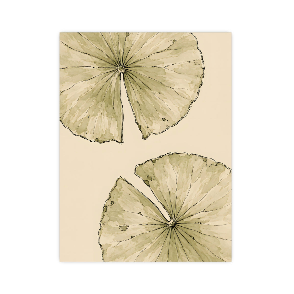 Lily Pads from Above — lily pads from above, 12x16 in print