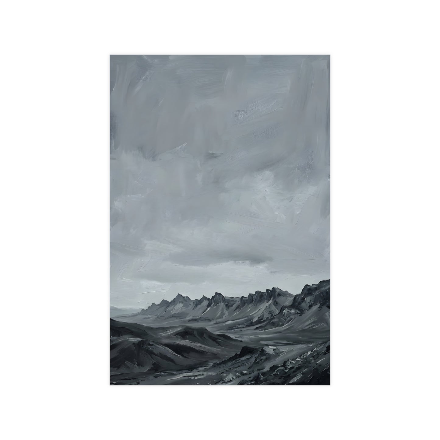 Distant Ridge — distant ridge, 12x16 in print