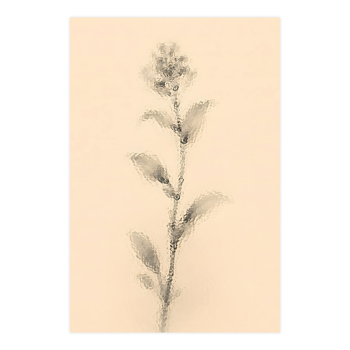Through Frosted Glass — through frosted glass, 24x36 in print