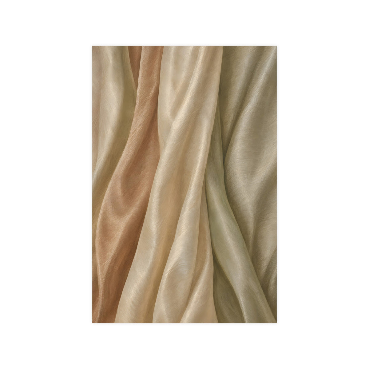 Raw Silk — raw silk, 12x18 in print