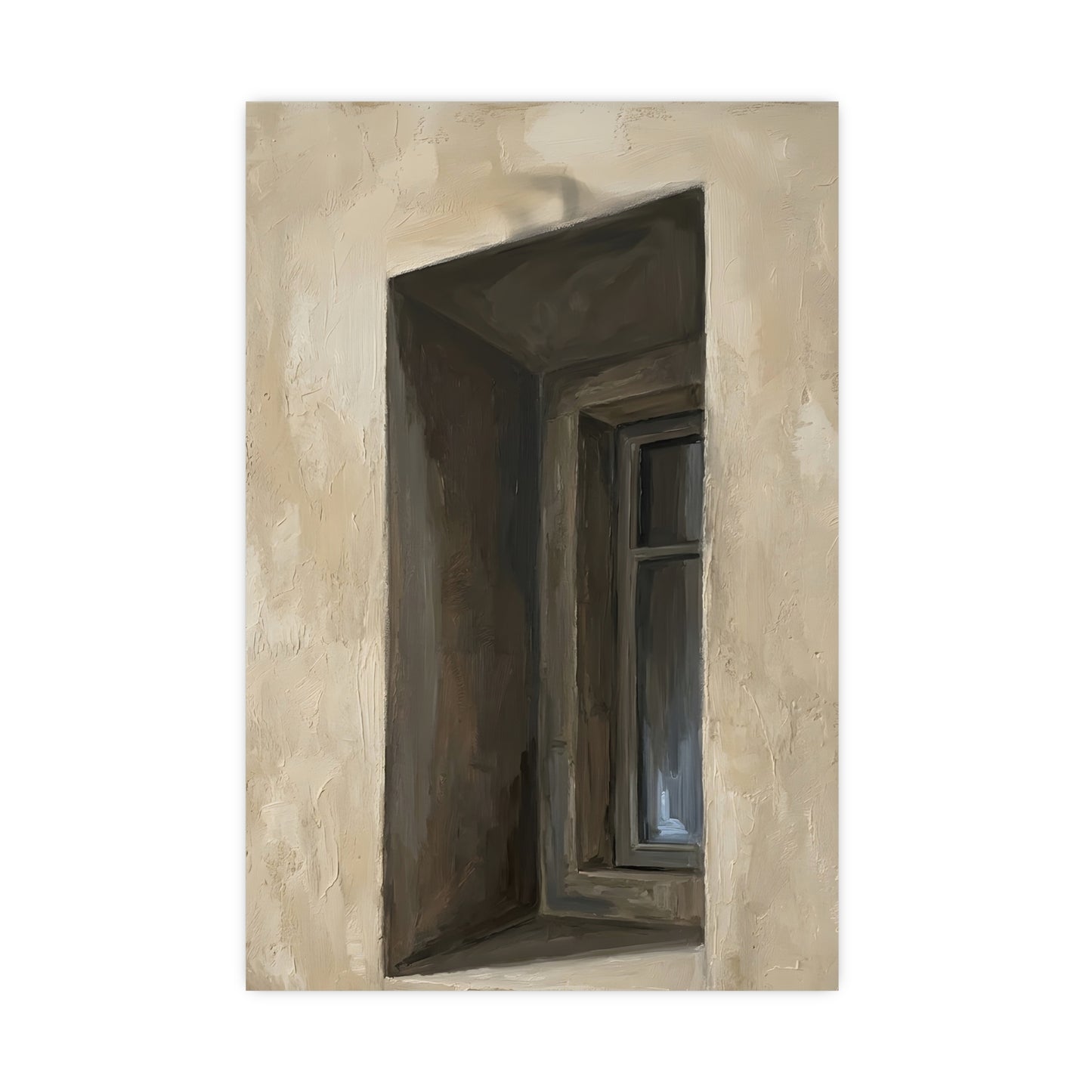 Window Recess — window recess, 18x24 in print
