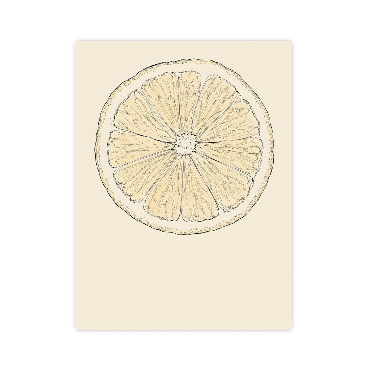 Citrus, Halved — citrus, halved, 12x16 in print