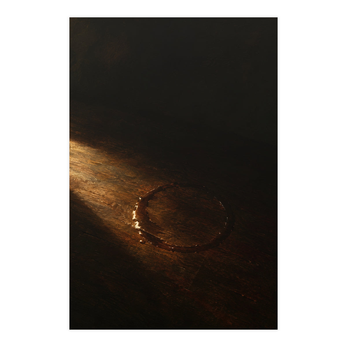 The Ring It Left — the ring it left, 24x36 in print