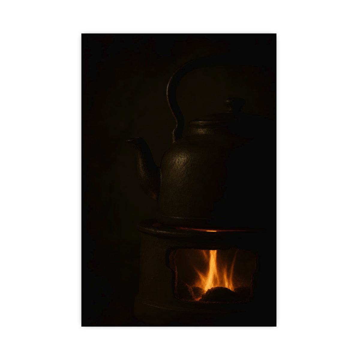 Under the Kettle — under the kettle, 20x30 in print