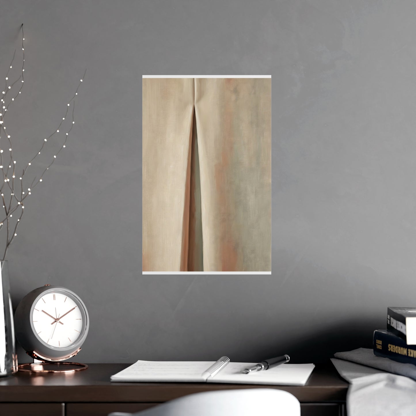 One Pleat | Textile Study Print | Wall Art