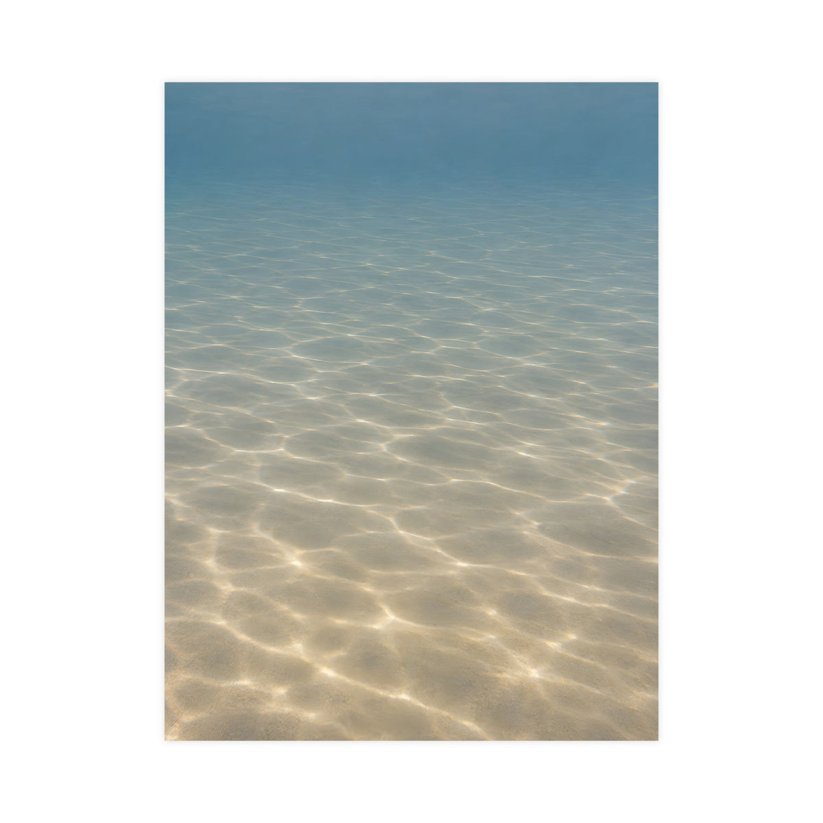 Light on the Bottom — light on the bottom, 18x24 in print