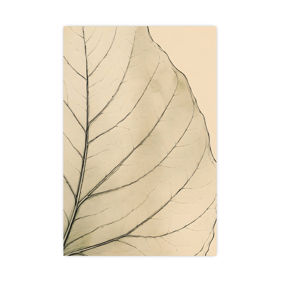 Leaf, Up Close — leaf, up close, 16x24 in print