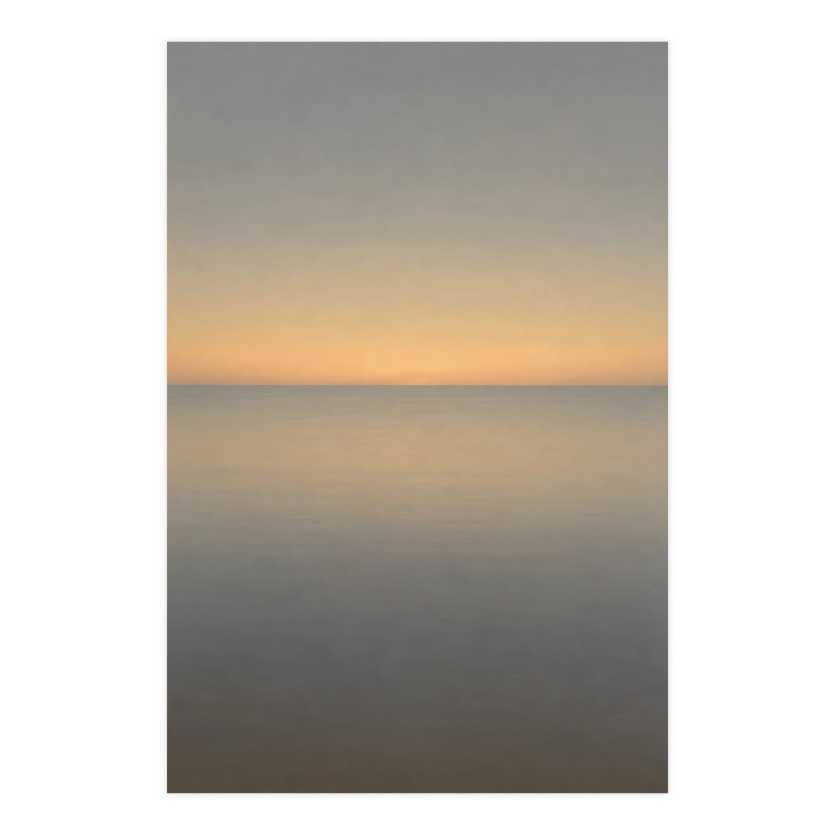 Sea at Dusk — sea at dusk, 24x36 in print