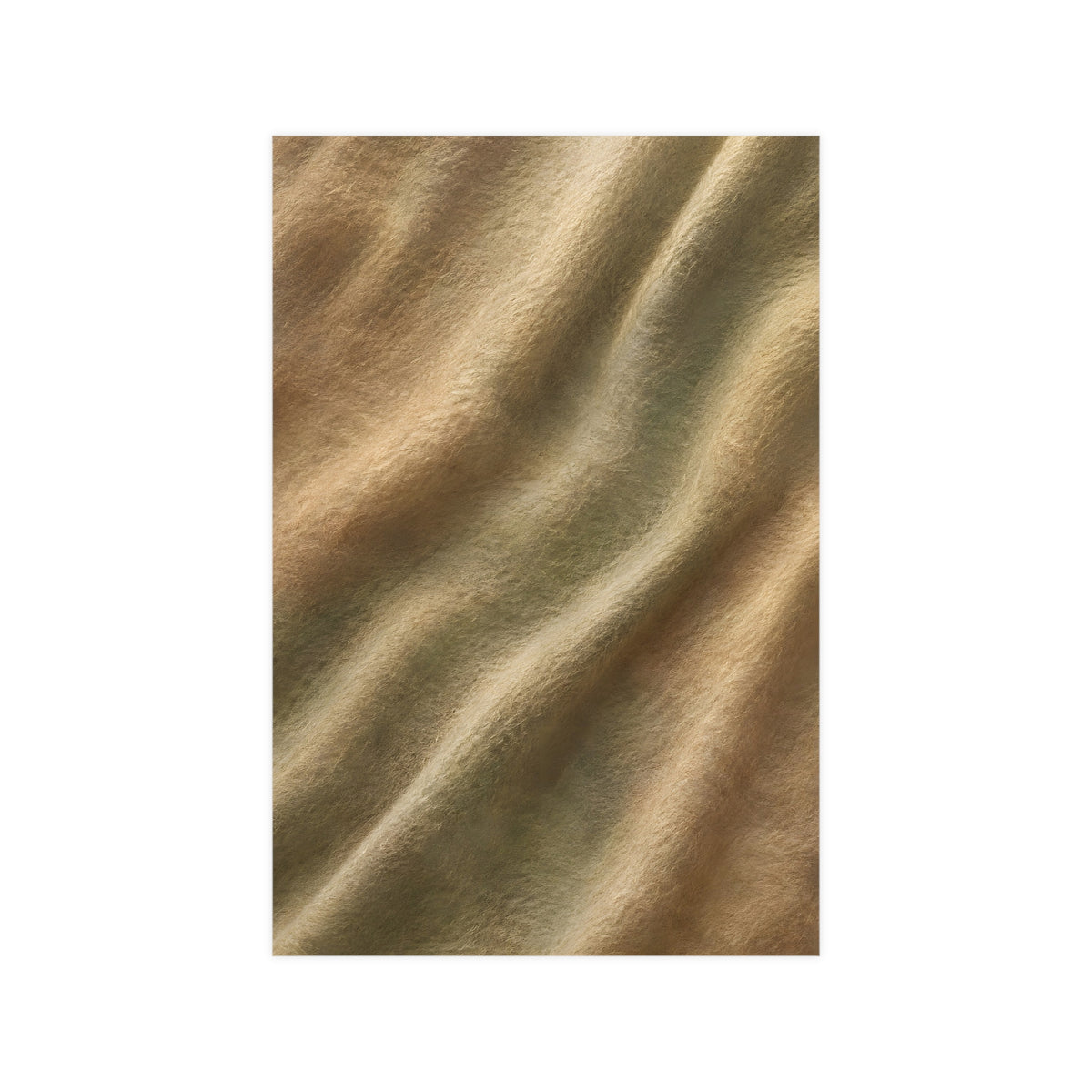 Felted Wool — felted wool, 12x18 in print