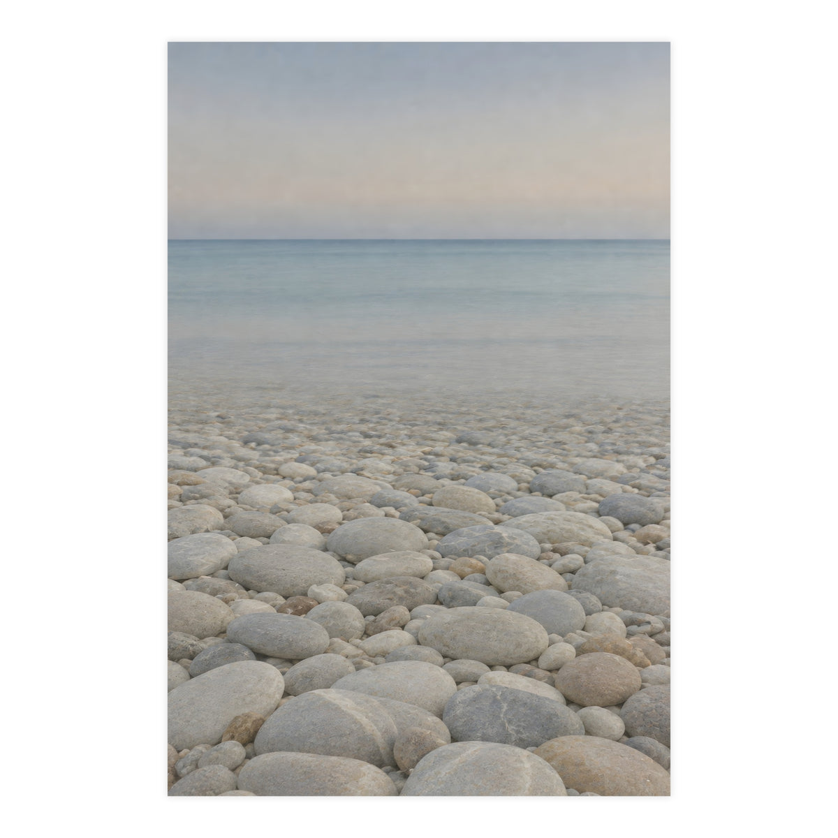 Pebbles Up Close — pebbles up close, 24x36 in print
