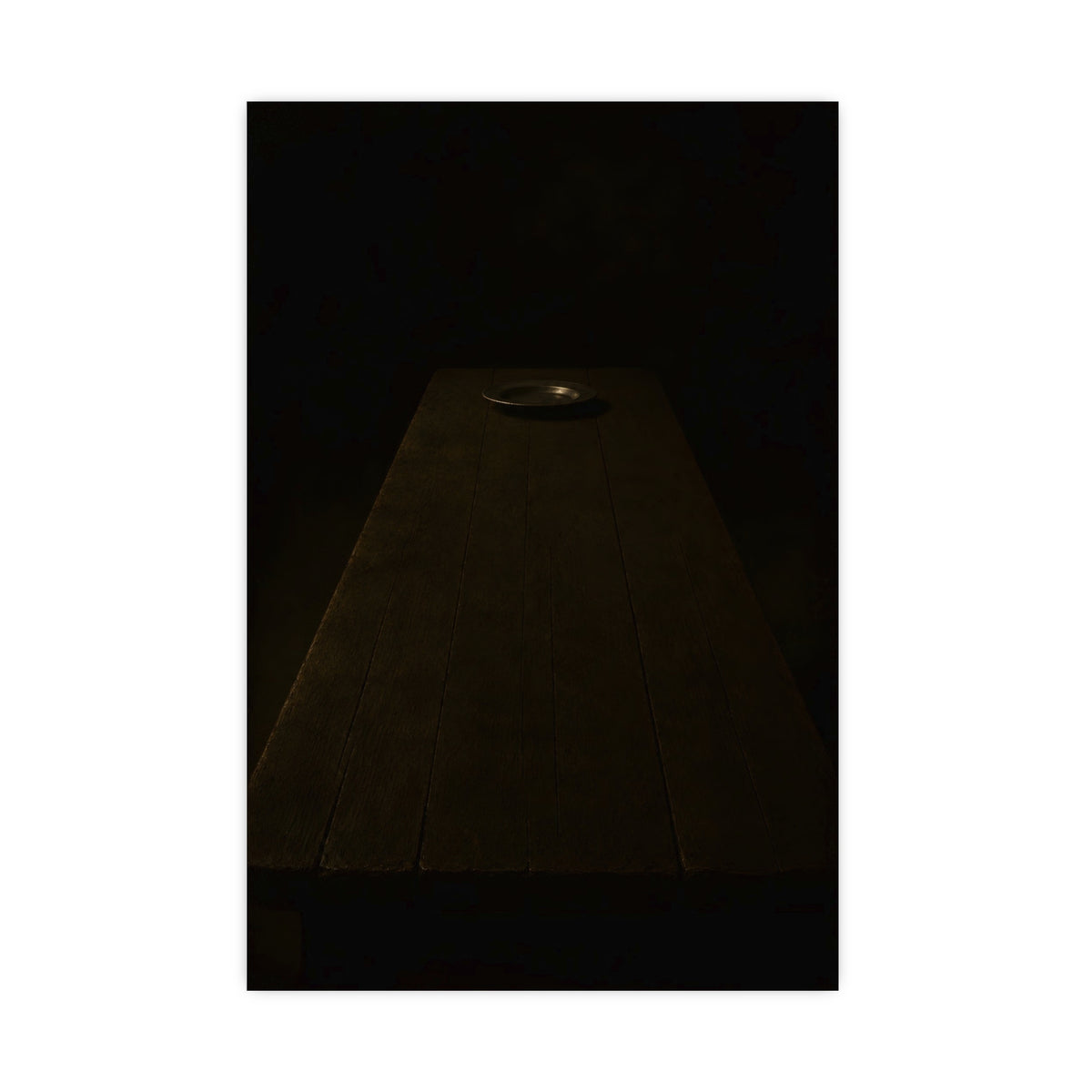 The Far End of the Table — the far end of the table, 20x30 in print