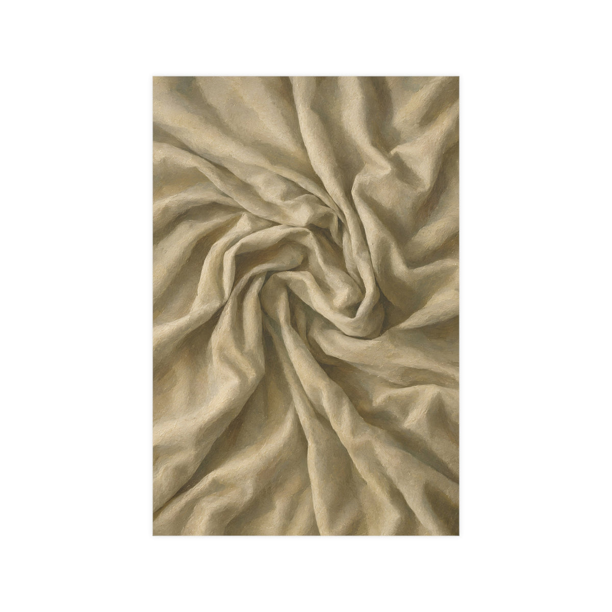 Caída en el Suelo | Estudio Textil | Lámina de Arte
