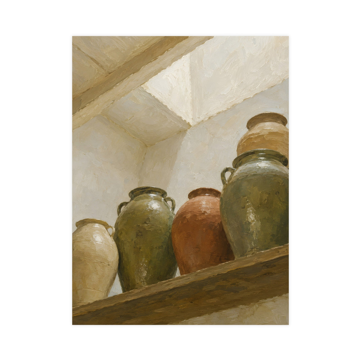 The Shelf from Below — the shelf from below, 18x24 in print