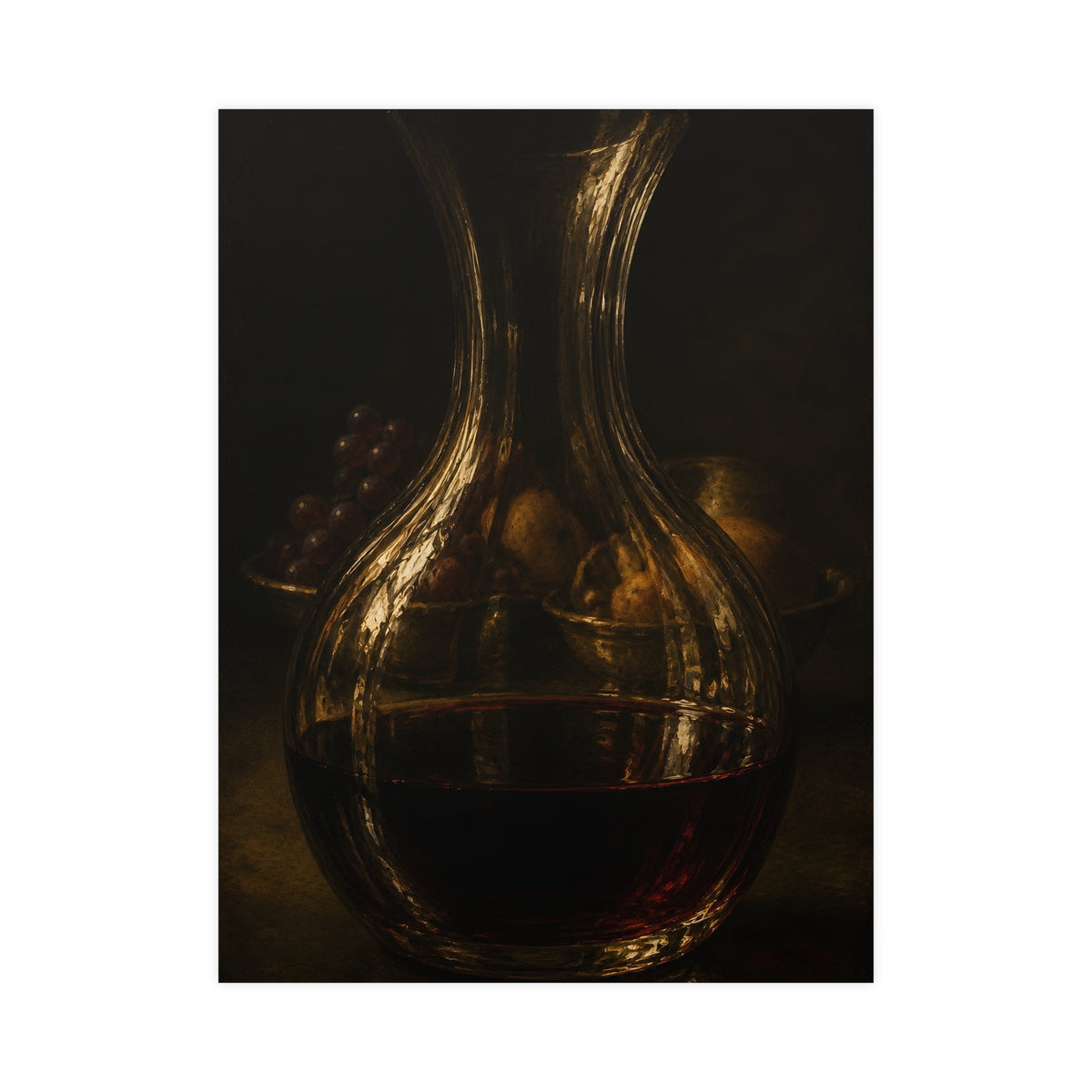Through the Decanter — through the decanter, 18x24 in print