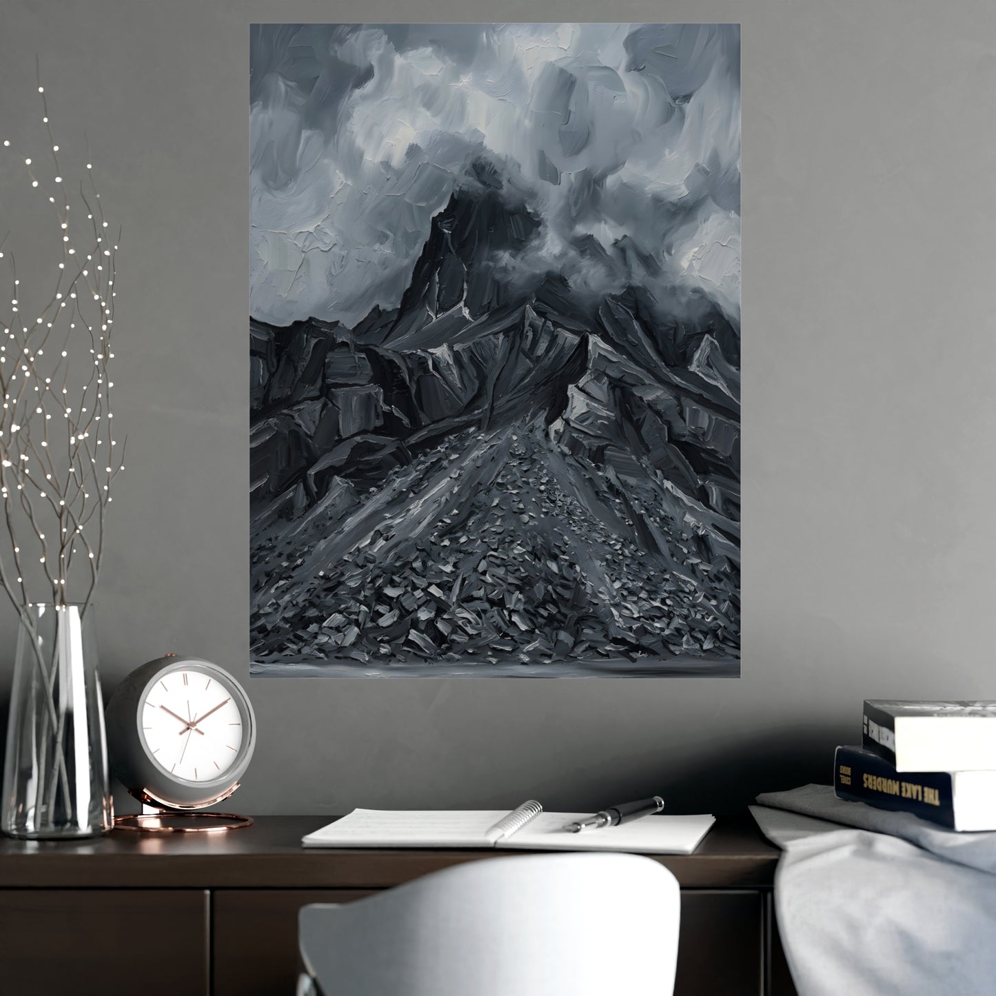 Scree Slope | Landscape Print | Mountain Wall Art