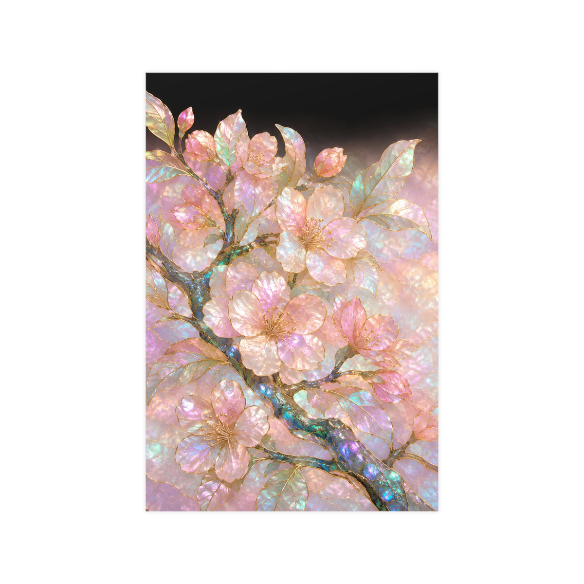 Blossom, Close — blossom, close, 12x18 in print