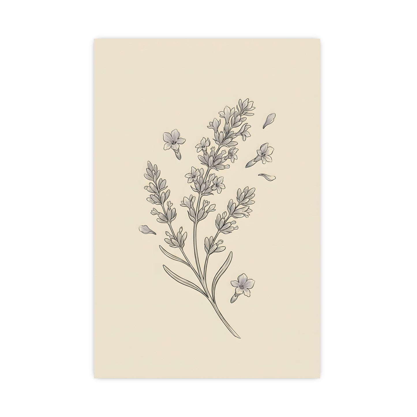 Lavender Sprig — lavender sprig, 20x30 in print