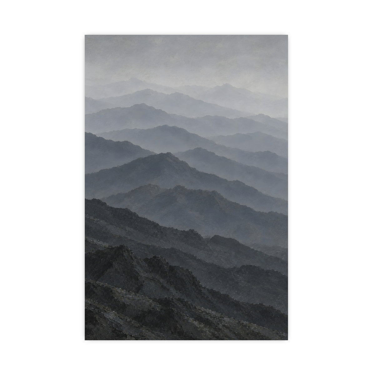 Ridge behind Ridge — ridge behind ridge, 20x30 in print